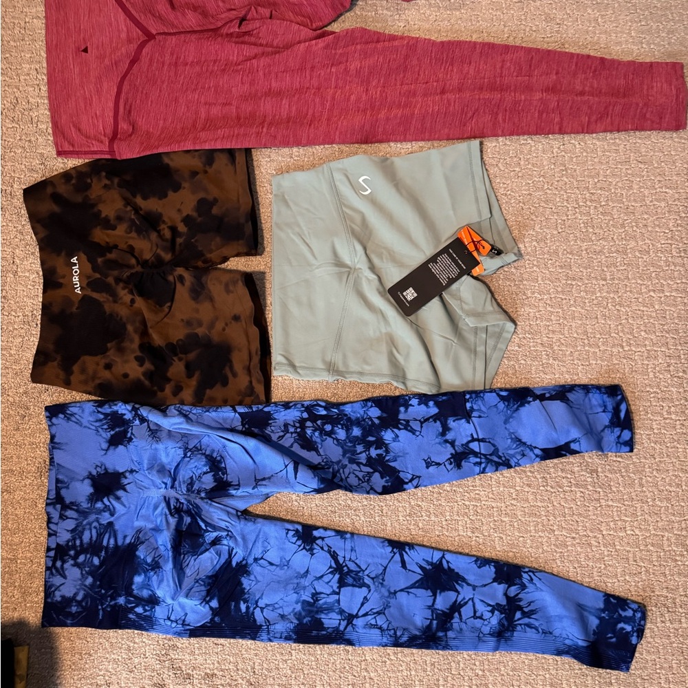 Leggings and shorts